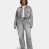 Giacca in denim corta da donna Giacca in denim corta da donna