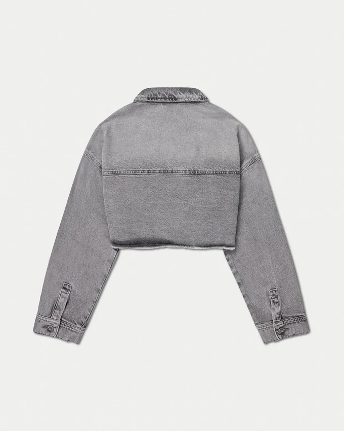 Giacca in denim corta da donna Giacca in denim corta da donna