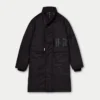 Giacca parka da uomo – nera Giacca parka da uomo – nera