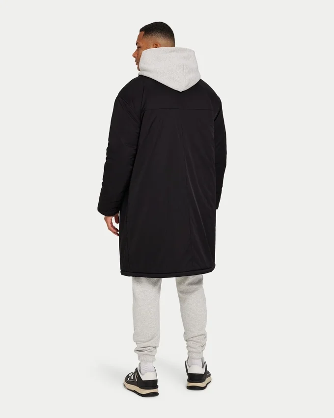 Giacca parka da uomo – nera Giacca parka da uomo – nera