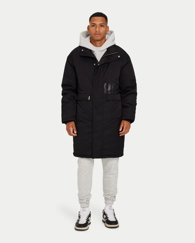 Giacca parka da uomo – nera Giacca parka da uomo – nera