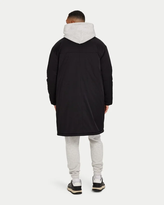 Giacca parka da uomo – nera Giacca parka da uomo – nera