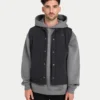 Gilet utility trapuntato da uomo – nero Gilet utility trapuntato da uomo – nero