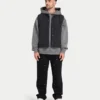 Gilet utility trapuntato da uomo – nero Gilet utility trapuntato da uomo – nero