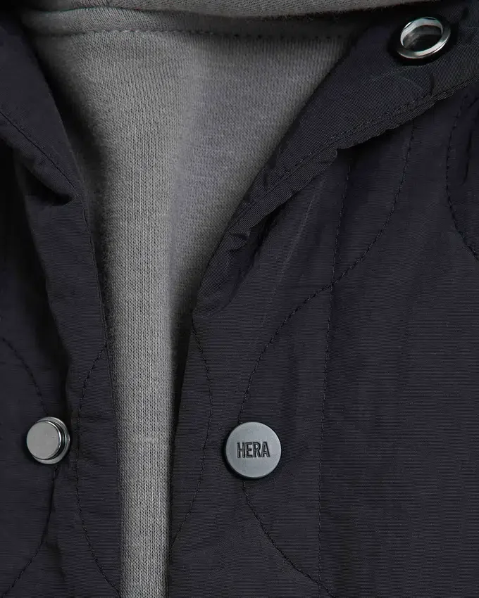 Gilet utility trapuntato da uomo – nero Gilet utility trapuntato da uomo – nero