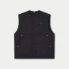 Gilet utility trapuntato da uomo – nero Gilet utility trapuntato da uomo – nero