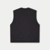 Gilet utility trapuntato da uomo – nero Gilet utility trapuntato da uomo – nero