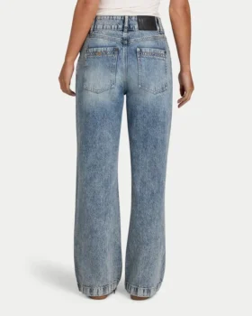 Jeans da donna a gamba dritta