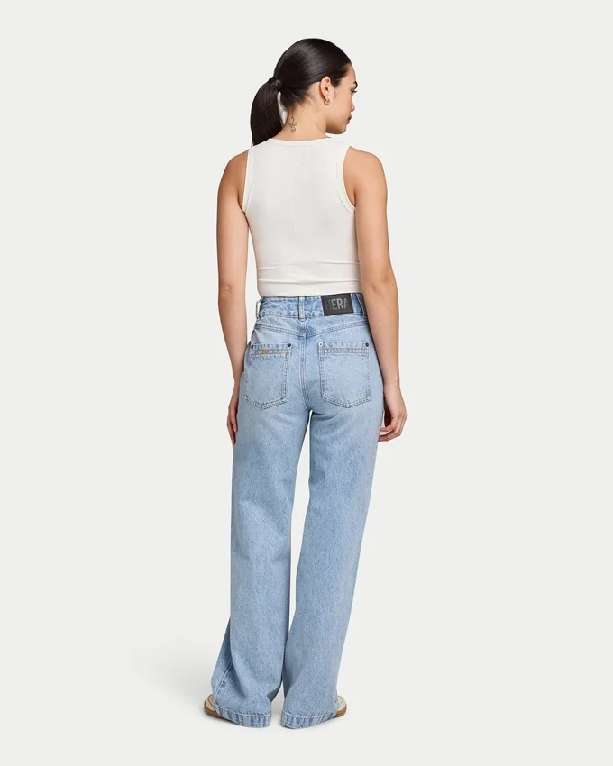 Jeans da donna a gamba dritta Jeans da donna a gamba dritta