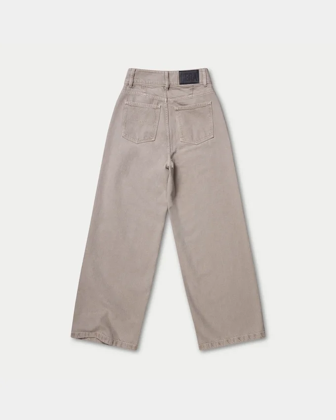 Jeans da donna larghi – color pietra Jeans da donna larghi – color pietra