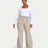 Jeans da donna larghi – color pietra Jeans da donna larghi – color pietra