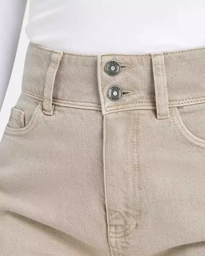 Jeans da donna larghi – color pietra Jeans da donna larghi – color pietra