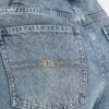 Jeans da donna larghi in denim – lavaggio medio