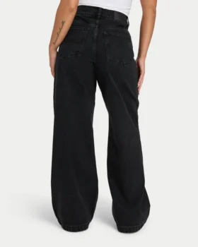 Jeans da donna larghi – neri