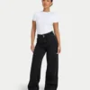 Jeans da donna larghi – neri Jeans da donna larghi – neri