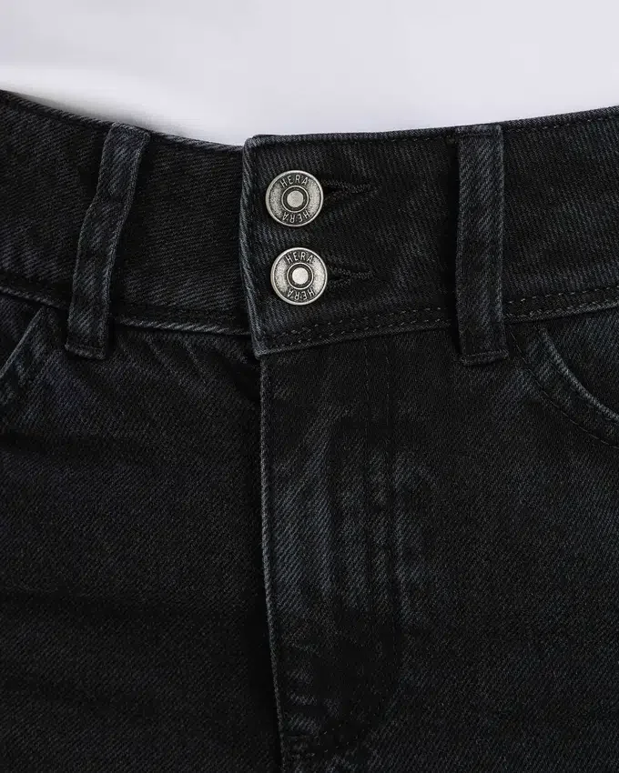 Jeans da donna larghi – neri Jeans da donna larghi – neri