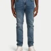 Jeans da uomo in Denim dal taglio morbido – lavaggio medio Jeans da uomo in Denim dal taglio morbido – lavaggio medio