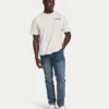 Jeans da uomo in Denim dal taglio morbido – lavaggio medio Jeans da uomo in Denim dal taglio morbido – lavaggio medio
