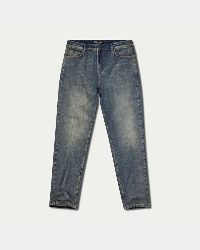 Jeans da uomo in Denim dal taglio morbido – lavaggio medio Jeans da uomo in Denim dal taglio morbido – lavaggio medio