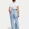 Jeans larghi da donna – azzurro