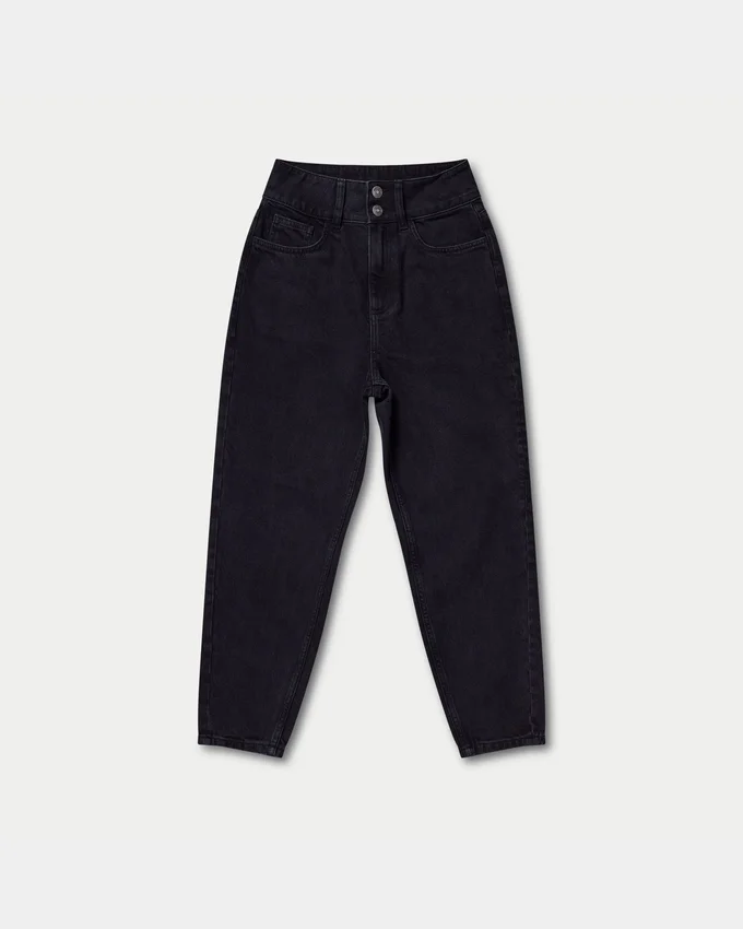 Jeans mom da donna – nero lavato Jeans mom da donna – nero lavato