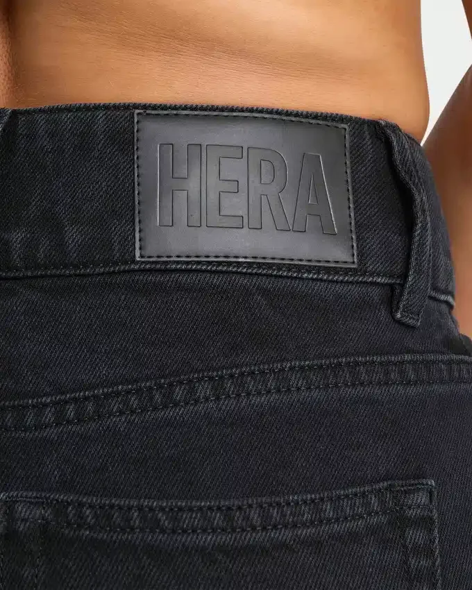 Jeans mom da donna – nero lavato Jeans mom da donna – nero lavato
