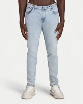 Jeans slim da uomo – azzurro