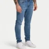 Jeans slim fit da uomo – blu medio Jeans slim fit da uomo – blu medio