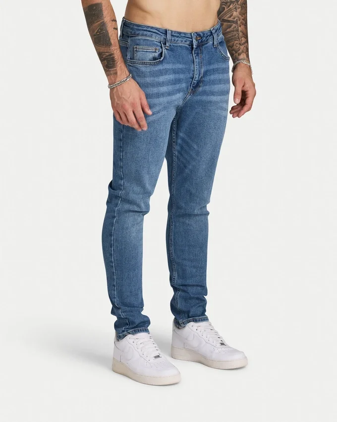 Jeans slim fit da uomo – blu medio Jeans slim fit da uomo – blu medio