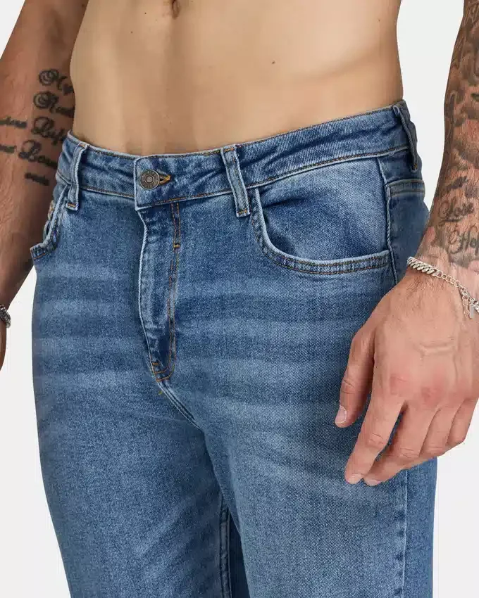Jeans slim fit da uomo – blu medio Jeans slim fit da uomo – blu medio