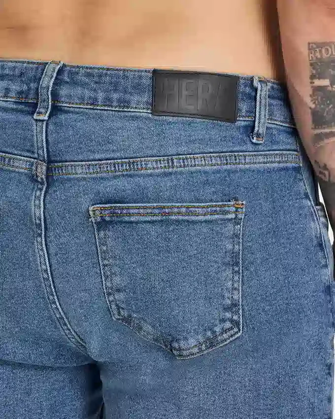 Jeans slim fit da uomo – blu medio Jeans slim fit da uomo – blu medio