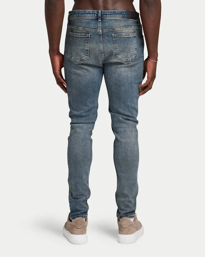 Jeans slim fit da uomo – blu sabbia Jeans slim fit da uomo – blu sabbia
