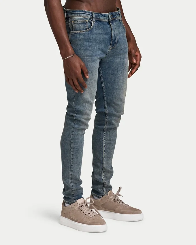Jeans slim fit da uomo – blu sabbia Jeans slim fit da uomo – blu sabbia