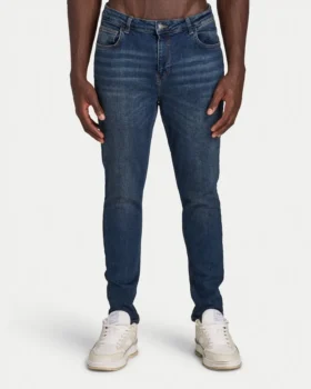 Jeans slim fit da uomo – blu scuro