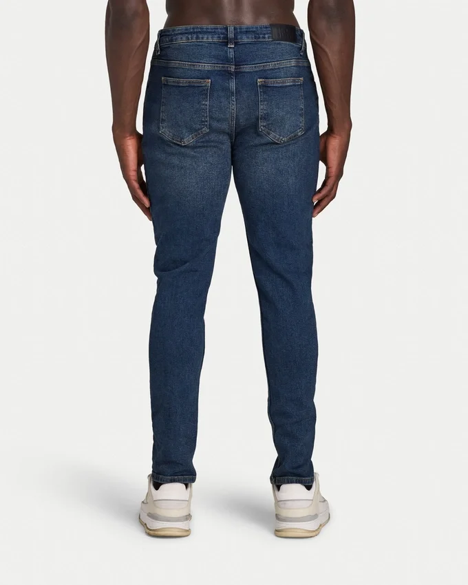 Jeans slim fit da uomo – blu scuro Jeans slim fit da uomo – blu scuro