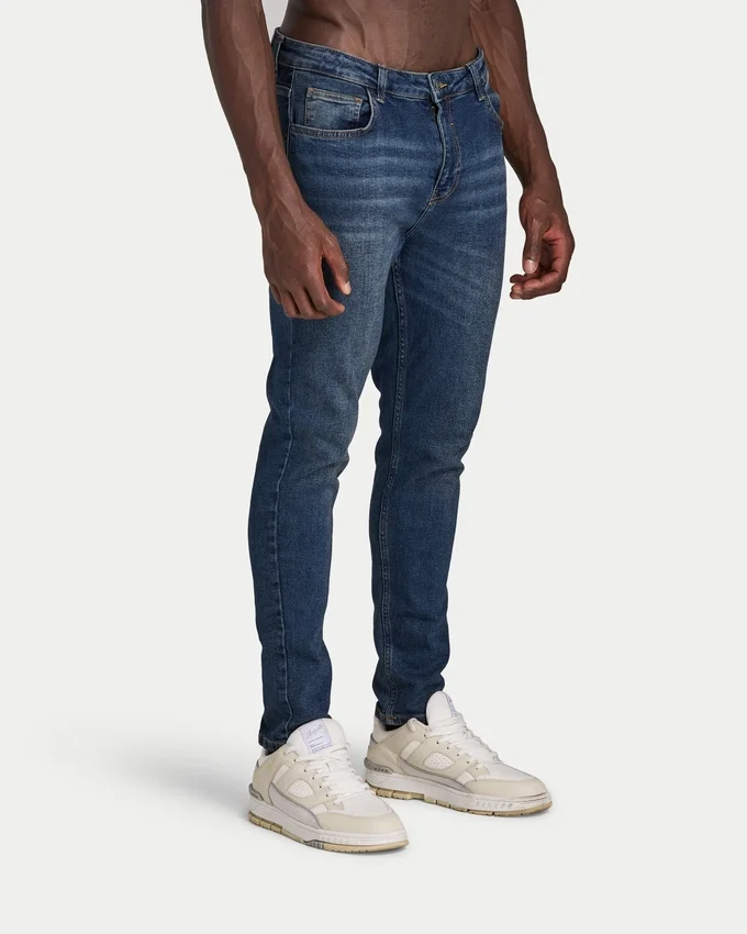 Jeans slim fit da uomo – blu scuro Jeans slim fit da uomo – blu scuro
