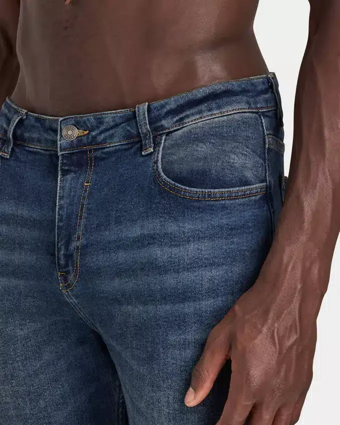 Jeans slim fit da uomo – blu scuro Jeans slim fit da uomo – blu scuro