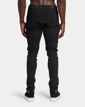 Jeans slim fit da uomo – nero