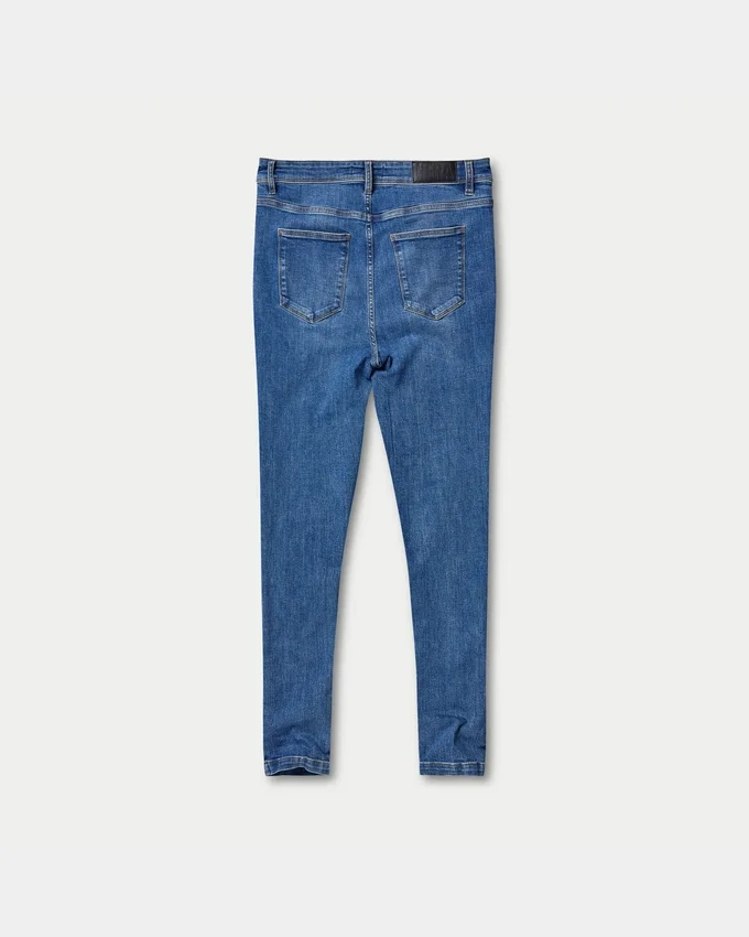 Jeans Spray-On da uomo – blu medio Jeans Spray-On da uomo – blu medio