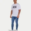 Jeans Spray-On da uomo – blu medio Jeans Spray-On da uomo – blu medio