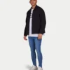Jeans Spray-On da uomo – blu medio Jeans Spray-On da uomo – blu medio