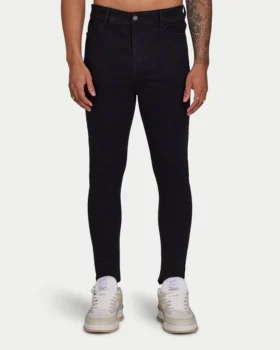 Jeans Spray-On da uomo – nero