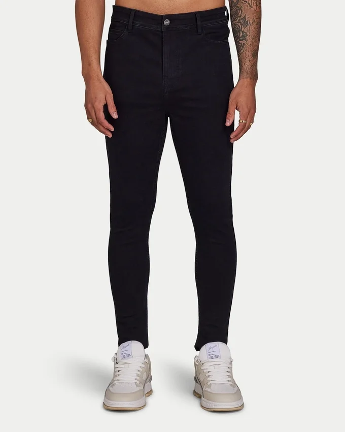 Jeans Spray-On da uomo – nero Jeans Spray-On da uomo – nero