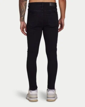 Jeans Spray-On da uomo – nero