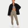 Leggings Essential da donna – grigio palude Leggings Essential da donna – grigio palude