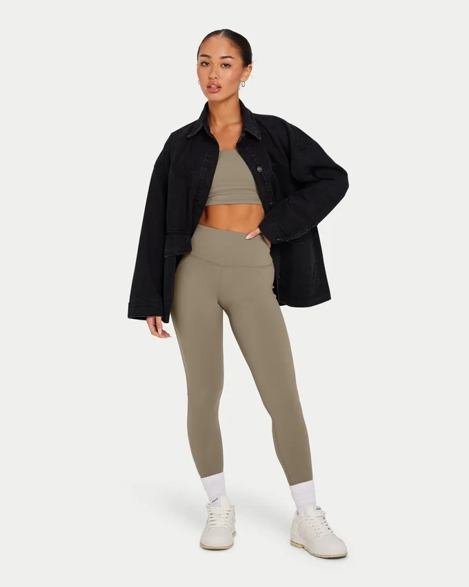 Leggings Essential da donna – grigio palude Leggings Essential da donna – grigio palude