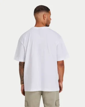 Maglietta da uomo Label – bianca