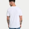Maglietta da uomo Label Regular Fit – bianca