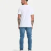 Maglietta da uomo Label Regular Fit – bianca