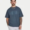 Maglietta da uomo oversize The Label